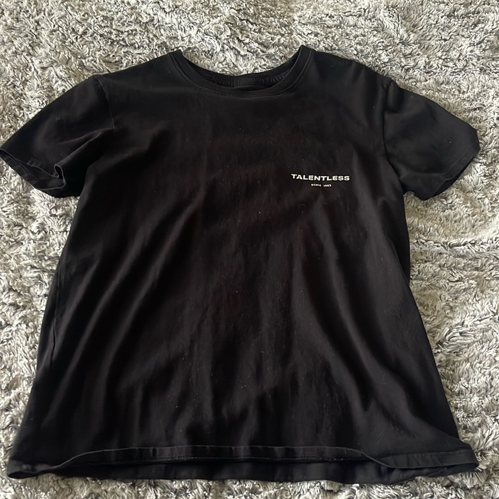 Talentless Black T-Shirt size small